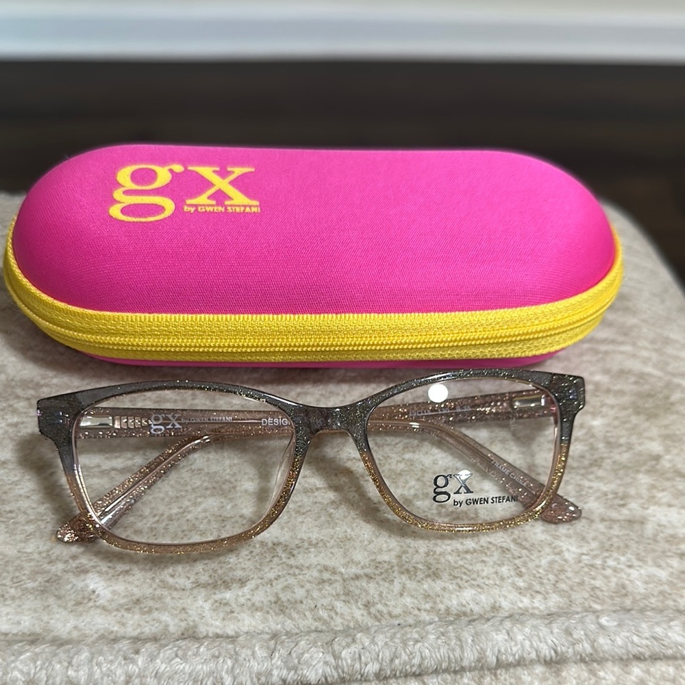 GX by Gwen Stefani Pink and Yellow Glasses